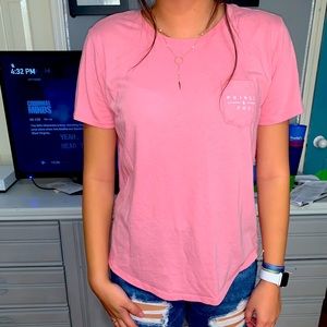 Pink Prince and fox tee women’s large